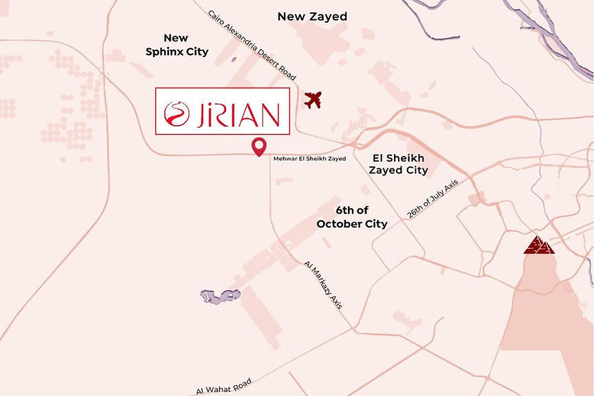 موقع مشروع جريان